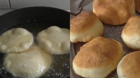 Panini fritti: farciteli a piacere e saranno perfetti