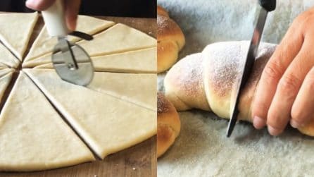Cornetti soffici fatti in casa: ideali per la prima colazione