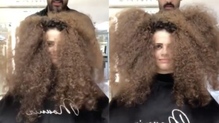 Non sa più come "gestire" i suoi capelli: la trasformazione è pazzesca