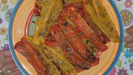 Peperoni gratinati: la ricetta del contorno semplice e gustoso
