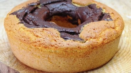 Ciambellone bianco e nero: un dolce soffice che i tuoi bambini ameranno