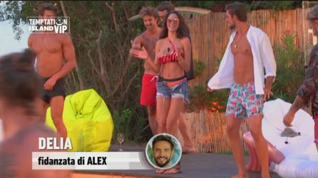 Temptation Island VIP, Delia Duran si scatena durante il party