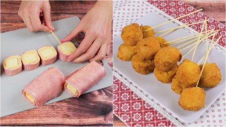 Spiedini al prosciutto e formaggio: i bocconcini che creano dipendenza!