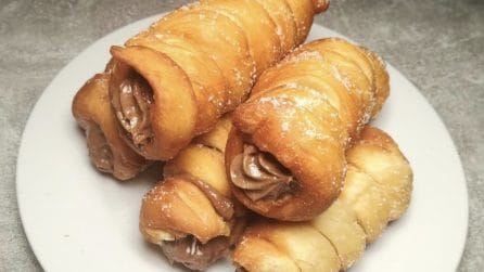 Torciglioni siciliani ripieni al cioccolato: il dolce al quale non si può resistere