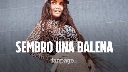 Elettra Lamborghini col seno in mostra agli Mtv Europe Music Awards: "Sembro una balena"