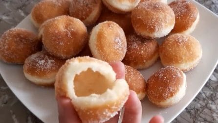 Bignè fritti: il dessert goloso da farcire come più vi piace