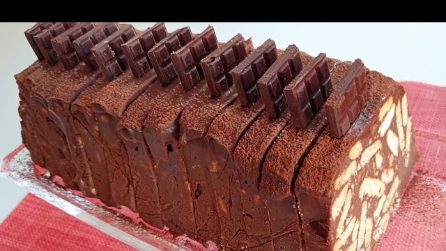 Tronchetto al cioccolato senza cottura: l'idea golosa per Natale