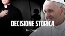 Preti pedofili, decisione storica di Papa Francesco: abolito il segreto pontificio sugli abusi