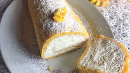Rotolo bianco con la crema: la ricetta del dessert davvero goloso