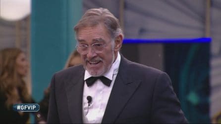 Fabio Testi subito eliminato dal Grande Fratello Vip