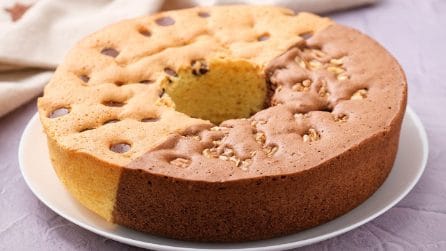 Ciambellone bicolore: il trucco geniale per farlo in casa in pochi passi!