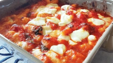 Gnocchi alla sorrentina: la ricetta semplice ma piena di gusto