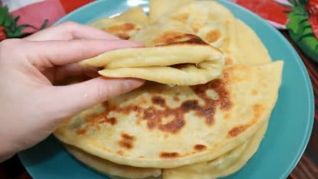 Piadine farcite e morbide: la ricetta saporita e semplice da preparare