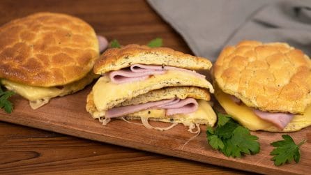 Pane nuvola: senza lievitazione, veloce e saporito!