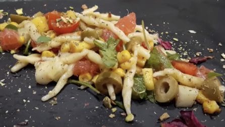 Insalata di pasta fredda: la ricetta del primo piatto gustoso