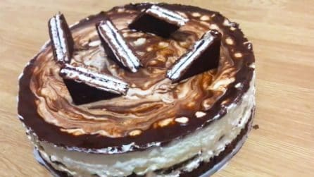 Cheesecake al cioccolato: la ricetta golosissima senza cottura