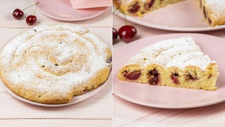 Girella di pasta frolla e ciliegie: il dolce che conquisterà grandi e piccini!