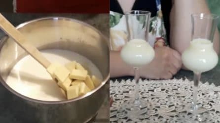 Liquore al cioccolato bianco: la ricetta semplice per farlo in casa
