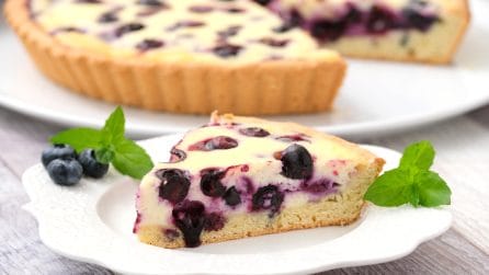 Torta di mirtilli: tutti i segreti per realizzarla cremosa e gustosa!