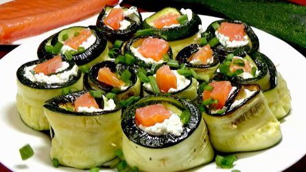 Involtini di zucchine: semplici da preparare e davvero saporiti