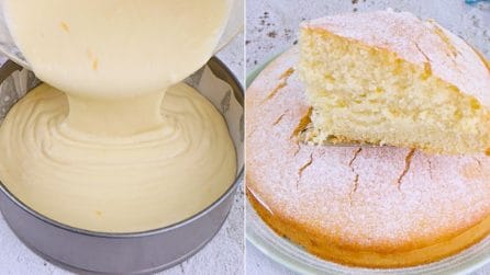 Torta all’acqua: il dolce senza burro e uova da provare subito