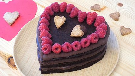 Torta di San Valentino al cioccolato: la ricetta golosa e romantica da provare