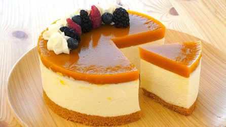 Cheesecake al cioccolato bianco: la ricetta del dolce goloso e senza cottura