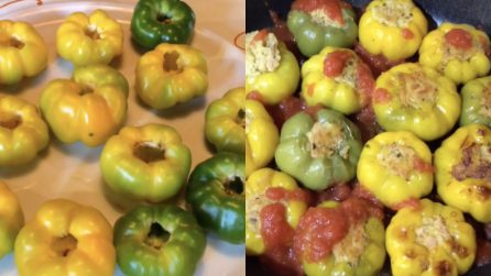 Peperoni piccoli ripieni: un secondo piatto gustoso e veloce