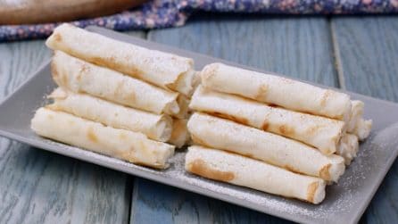 Sigarette dolci: un classico della pasticceria da fare a casa tua!