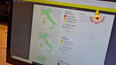Maltempo Avellino, vigili del fuoco al lavoro in tutta la provincia
