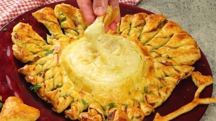 Cuore di pasta sfoglia con camembert: la ricetta originale e deliziosa!