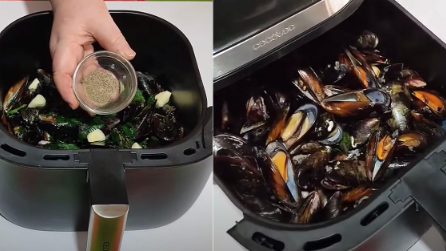 Come cucinare le cozze nella friggitrice ad aria: la ricetta per averle umide e saporite