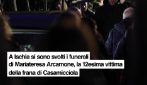 Ischia, l'ultimo saluto a Mariateresa Aracamone, vittima della frana di Casamicciola