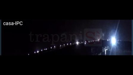 Eurofighter precipitato a Trapani, il video dell'incidente