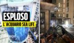 Berlino, esploso Sea life il più grande acquario cilindrico del mondo: conteneva 1.500 pesci