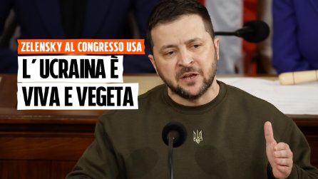 Zelensky al Congresso USA: 
