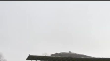 Maltempo, esonda il fiume Solofrana: lo stadio di Nocera si trasforma in una piscina