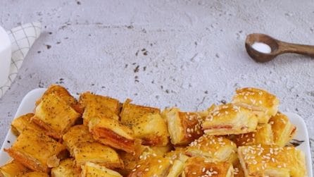 Salatini di sfoglia: due gusti per un aperitivo stuzzicante!