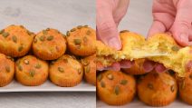 Muffin salati alla zucca: morbidi, filanti e facili da preparare