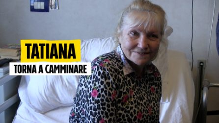 Tatiana dall'Ucraina a Napoli per tornare a camminare: "Voglio ringraziare tutti gli italiani"