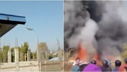 Gli istanti prima dello schianto