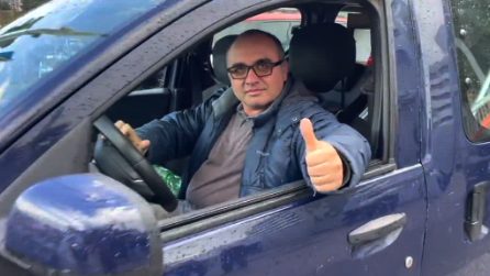 "Deve marcire in galera": scene di sollievo in strada a Palermo