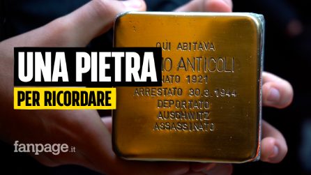 Le pietre d'inciampo di Gunter Demnig per ricordare i deportati