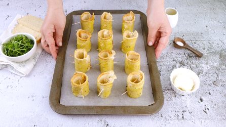 Rotolini di pancarrè con crema di formaggio: sfiziosi per un antipasto semplice e veloce!