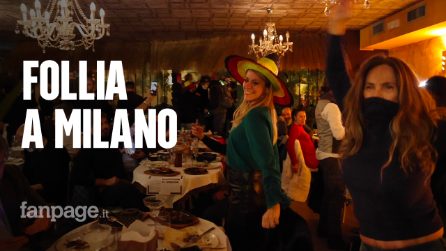 In 90 violano le regole, cenano e ballano in un ristorante a Milano: la Digos li identifica