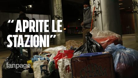 La protesta delle associazioni per i senzatetto: "Non lasciamoli morire di freddo"