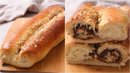 Rotolo brioche bi-gusto: goloso, soffice e originale!