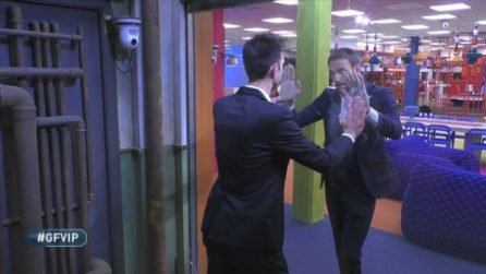 Grande Fratello Vip, Andrea Zenga incontra suo fratello Jacopo