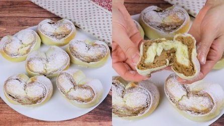 Panini bigusto a forma di cuore: da provare per una colazione speciale!