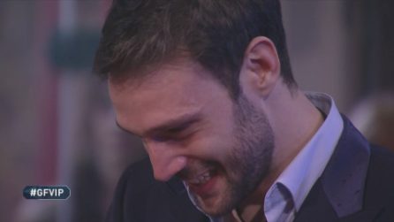 Grande Fratello VIP - L'incontro tra Andrea e Nicolò Zenga